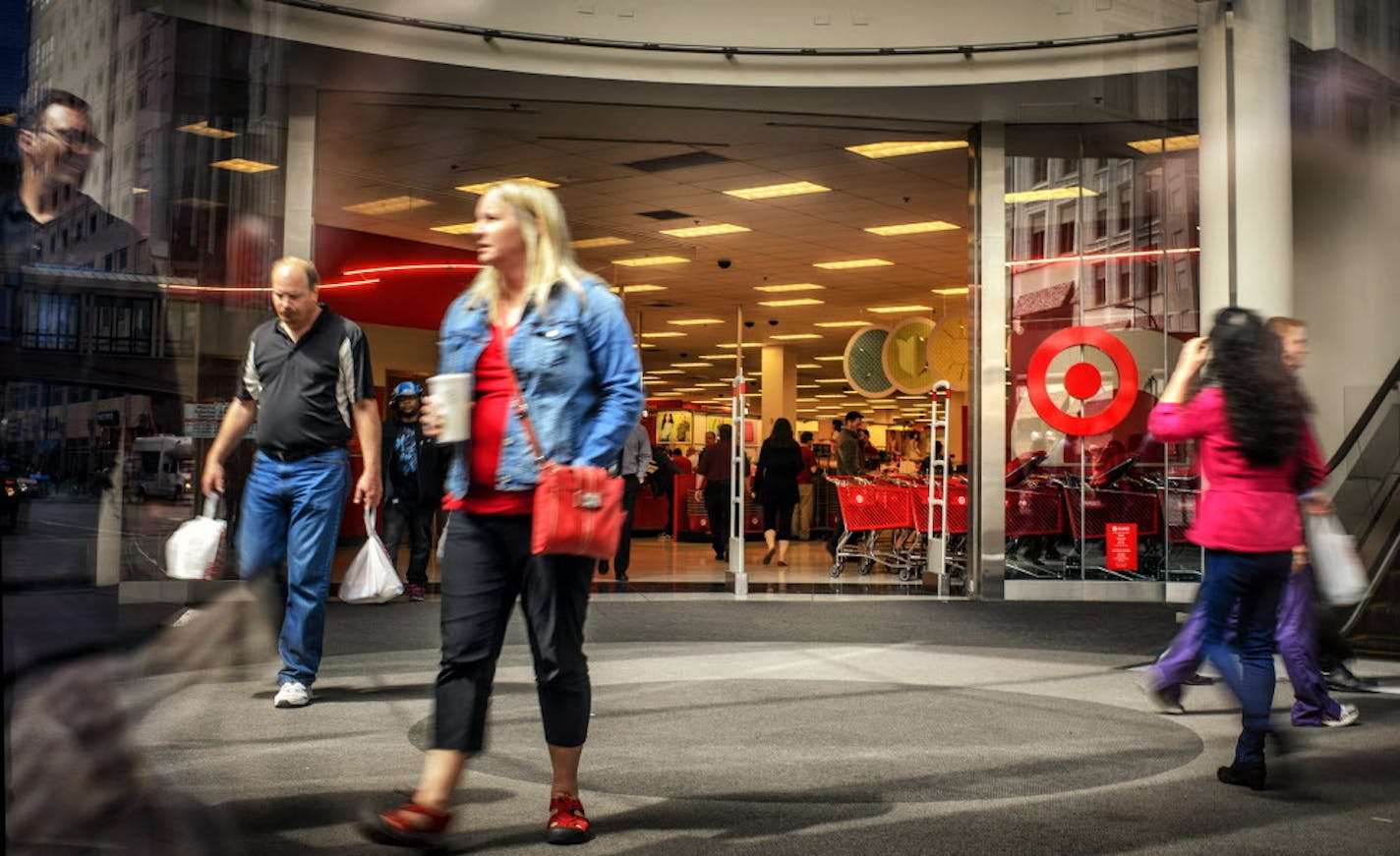 The Nicollet Mall Target store. Target announced Gregg Steinhafel&#x201a;&#xc4;&#xf4;s departure as chairman, president and chief executive officer. ] Monday, May 5, 2014 GLEN STUBBE * gstubbe@startribune.com