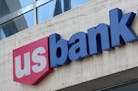 U S Bank announces good results in quarterly earnings, signage at one of their Minneapolis buildings. ] Tom Sweeney, April 15, 2015
