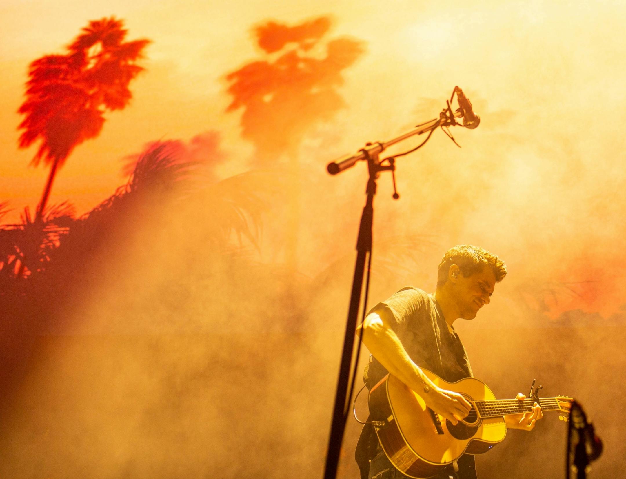 John Mayer performs at Xcel Energy Center Monday, August 5, 2019.