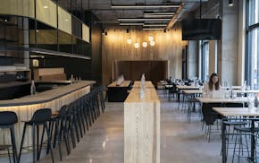 The North Loop Galley at The Nordic in Minneapolis, Minn., on Monday, November 25, 2019. The new mixed-use The Nordic is nearly completed in the North