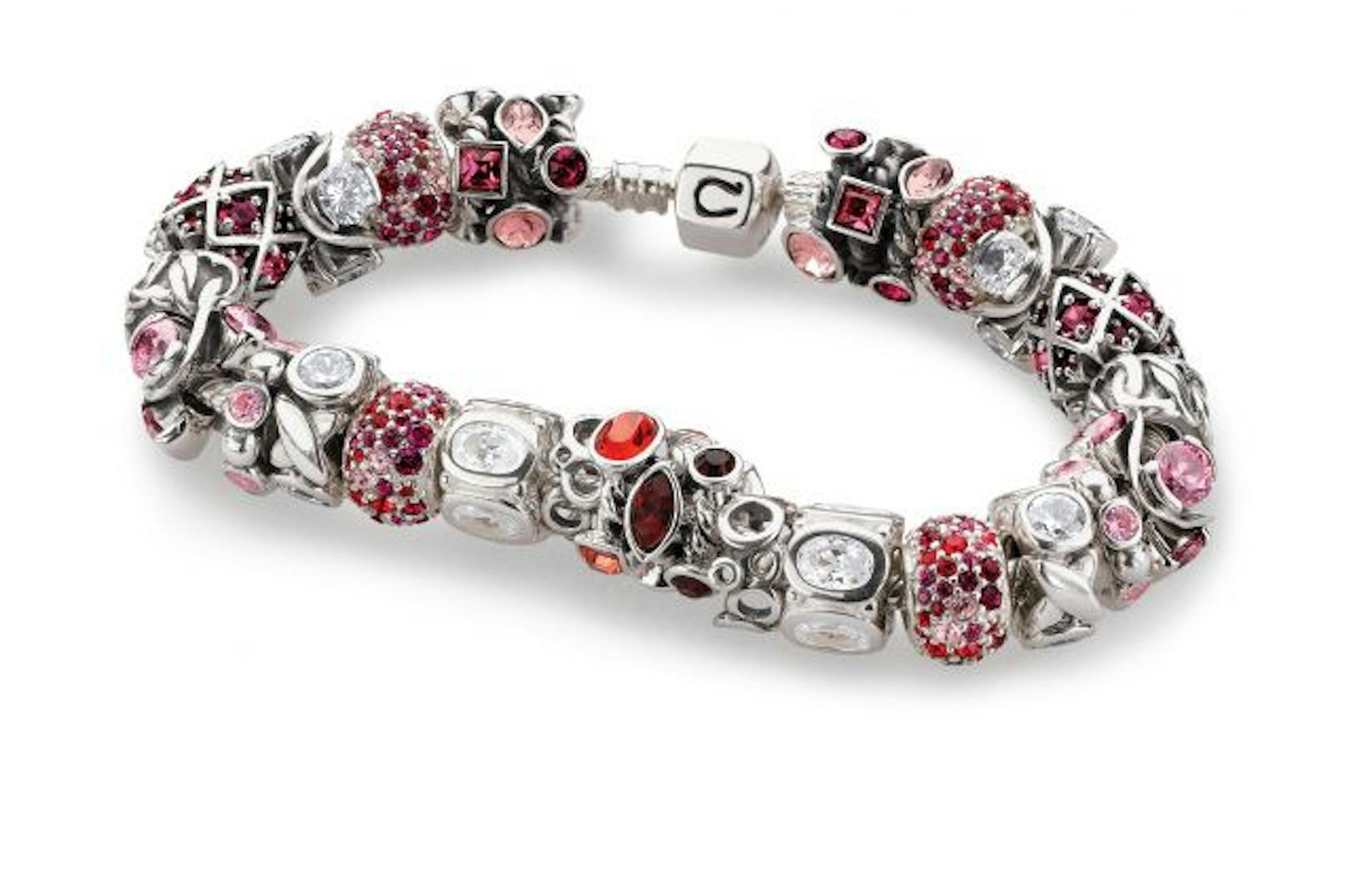 Bracelet from Chamilia trunk show at StyledLife. The bracelets are self designed, so they start at $150 and can go up to $5,000.