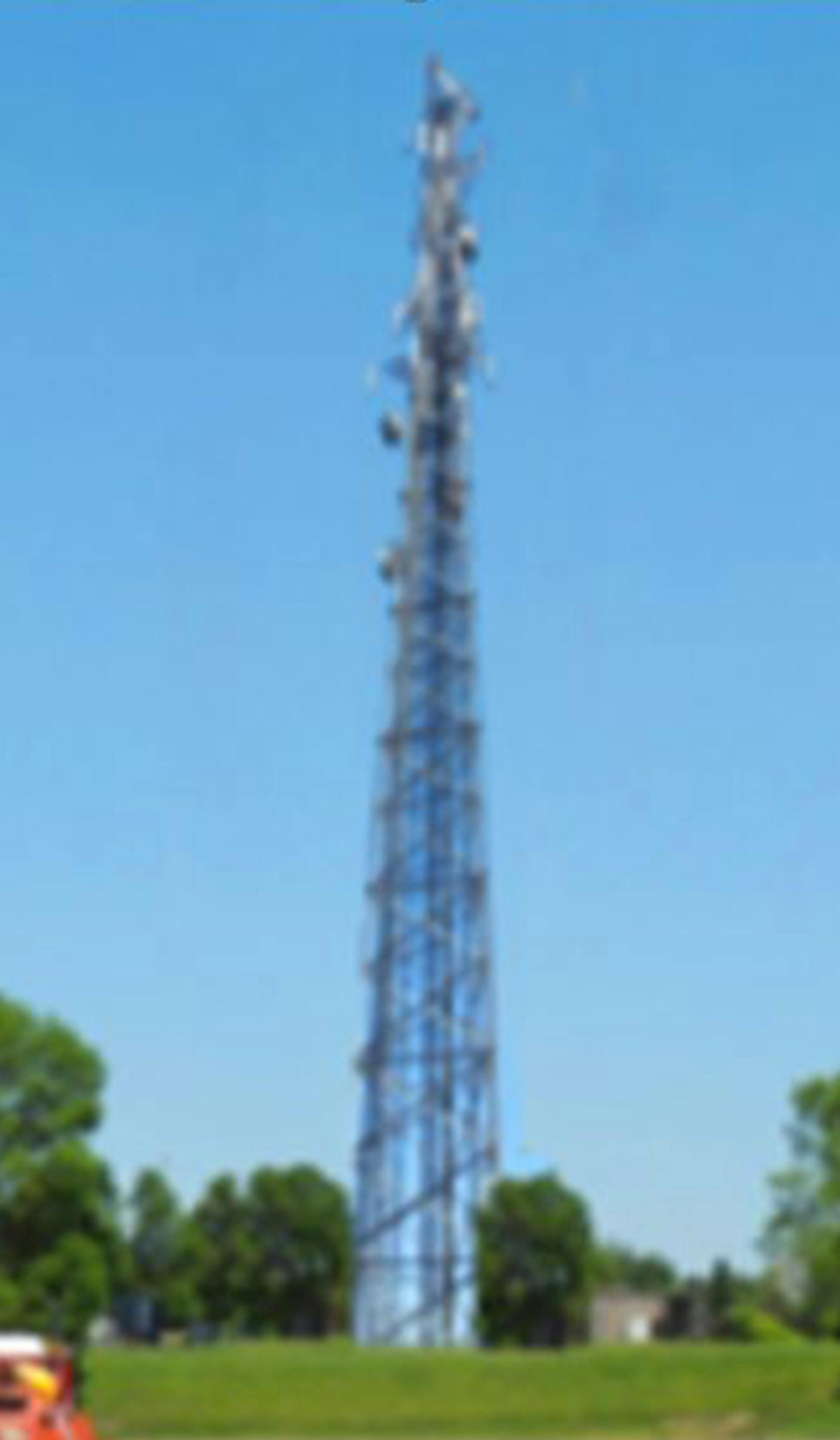 Eagan Sperry Watertower. Option 2: Self-supporting