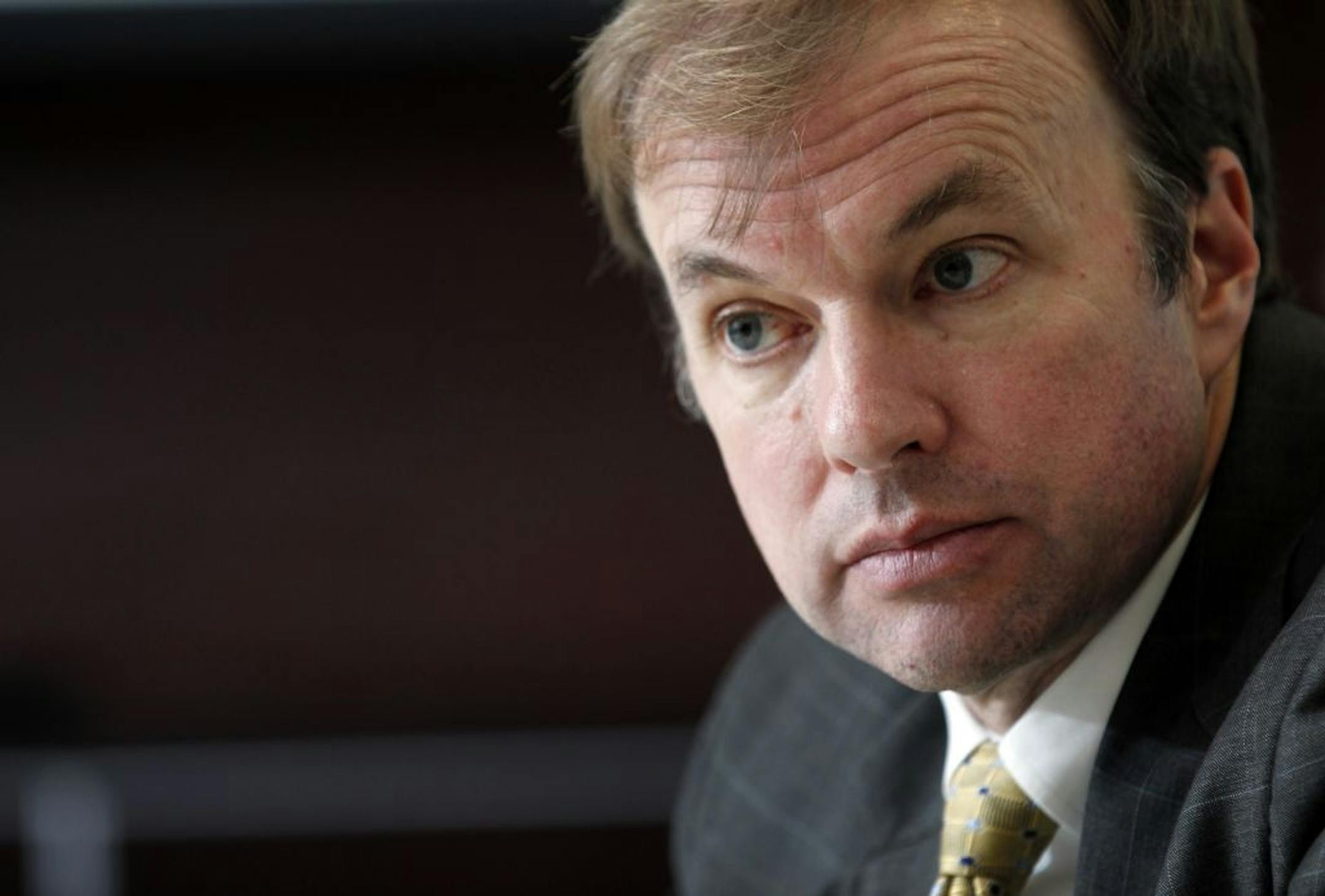 Frank Prager, Xcel Energy vice president of environmental policy and services during an interview in Minneapolis.