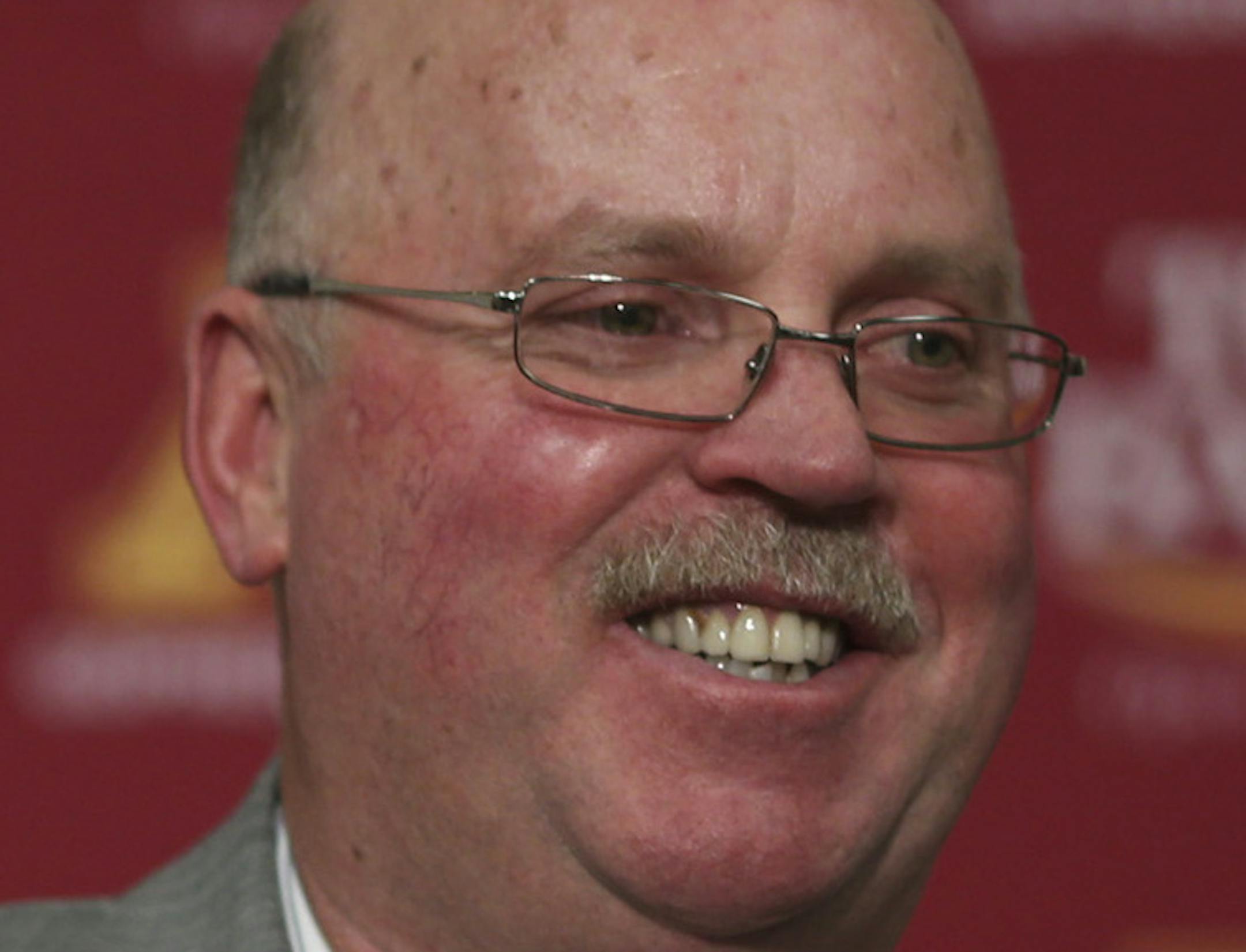 University of Minnesota head football coach Jerry Kill