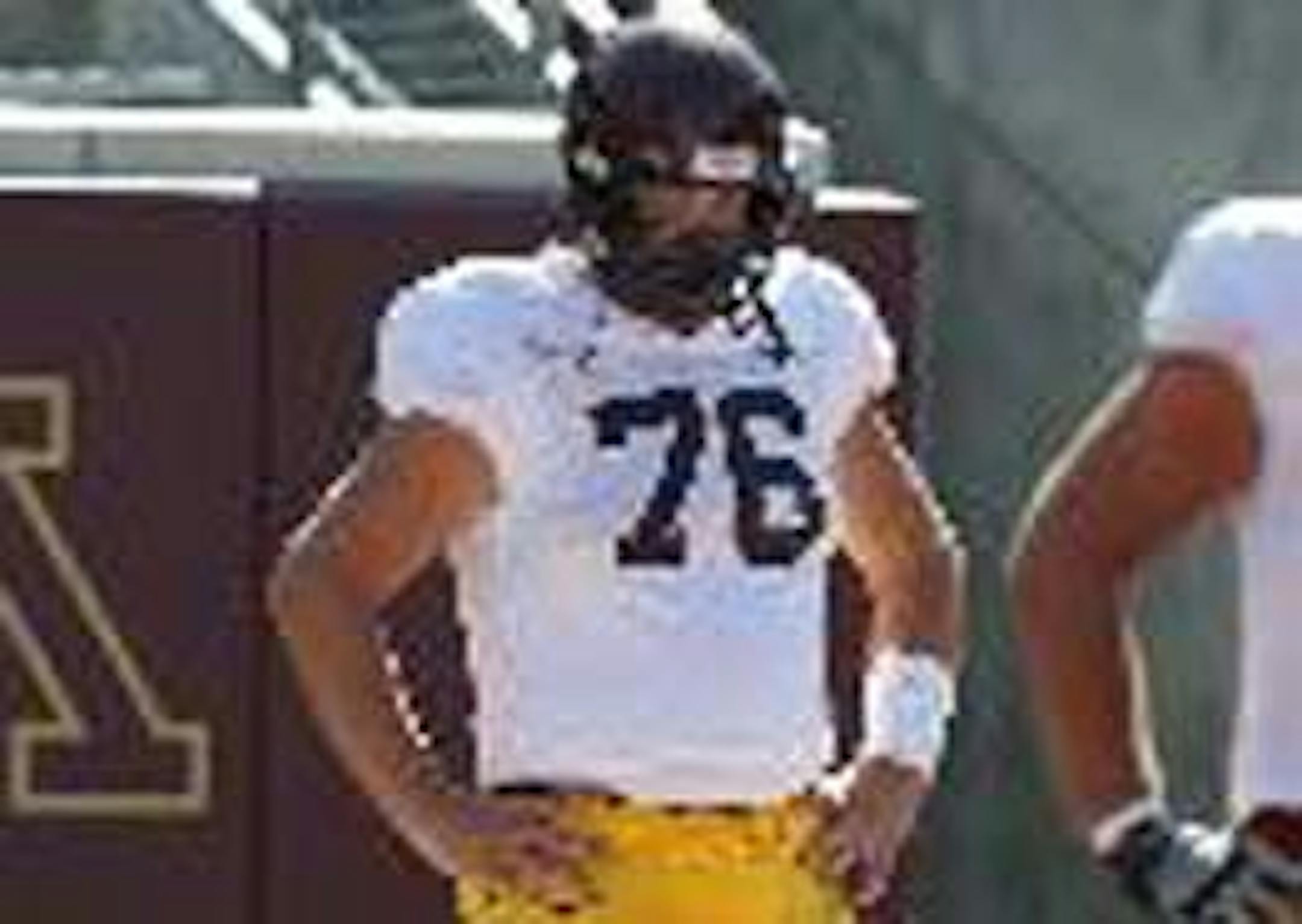 Jimmy Gjere was sidelined by a concussion last October. His symptoms returned this fall, making him decide to give up football.