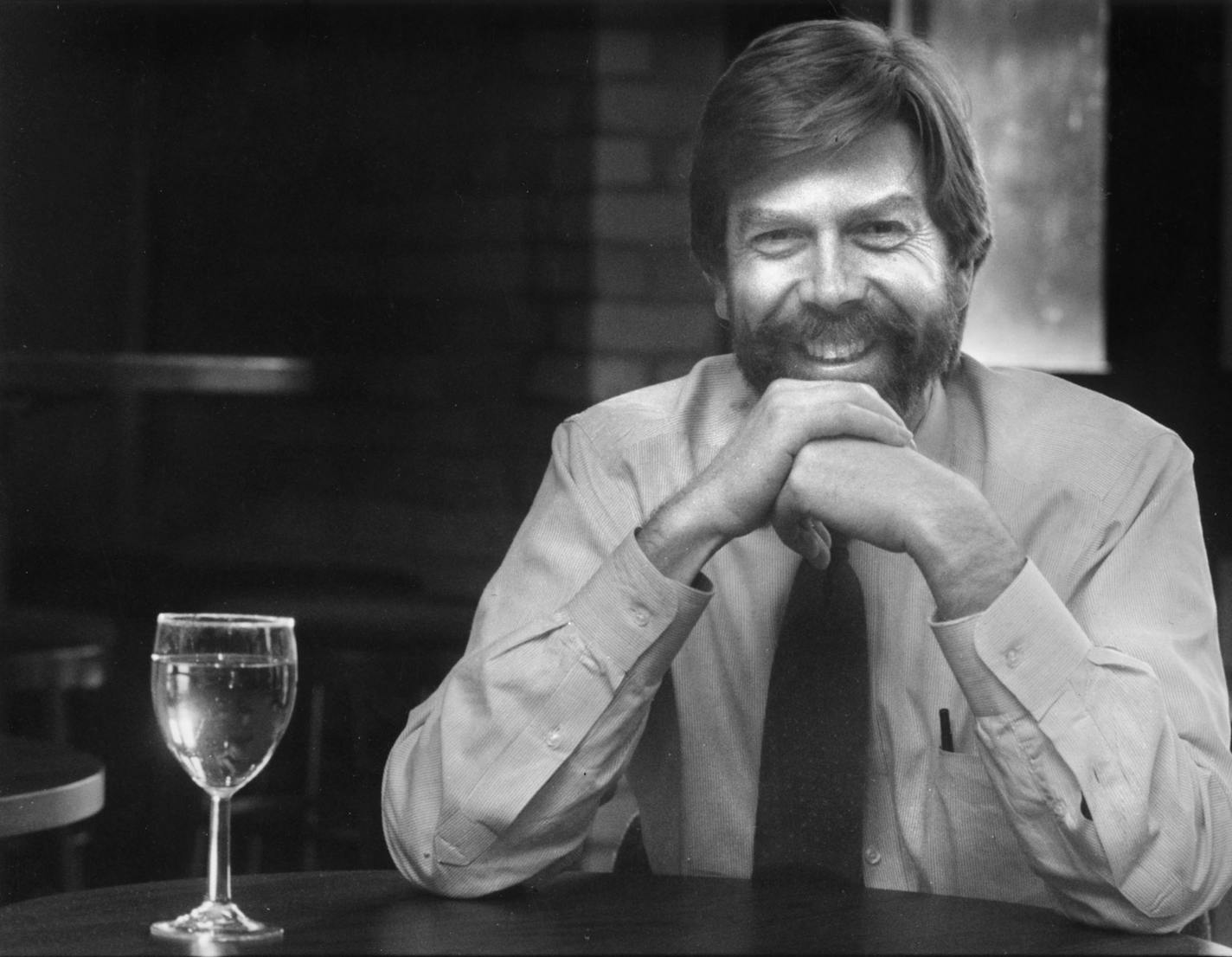 Lowell Pickett is the owner of the Dakota Bar & Grill, a jazz club in St. Paul. Star Tribune photo December 18, 1987, by staff photographer Rita Reed. Ran on January 17, 1988.