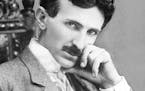 Nikola Tesla circa 1907. He was celebrated for his inventions, but he also made bitter enemies. Today, a fight is looming over the ghostly remains of 