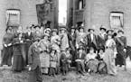 1913 University of Minnesota Women's Suffrage Club, 1913 - On March 11 at 1:30 p.m. the Minnesota Historical Society, which operates a historic site p