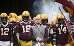 Gophers head coach P.J. Fleck stood with his team before the start of Saturday's game against Illinois. ] Aaron Lavinsky &#x2022; aaron.lavinsky@start