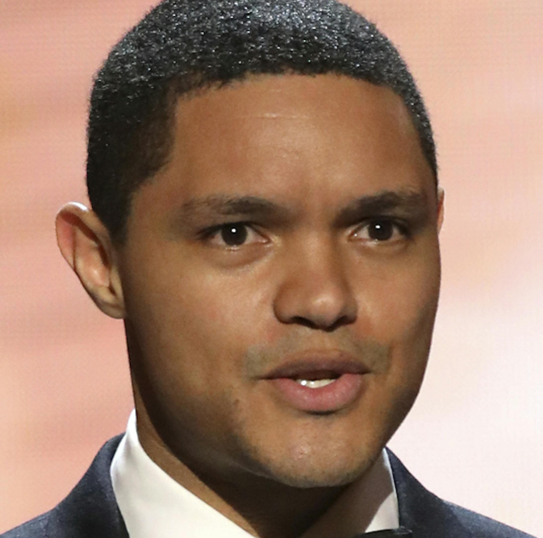 Trevor Noah presents the award for outstanding actress in a comedy series at the 48th annual NAACP Image Awards at the Pasadena Civic Auditorium on Saturday, Feb. 11, 2017, in Pasadena, Calif. (Photo by Matt Sayles/Invision/AP)