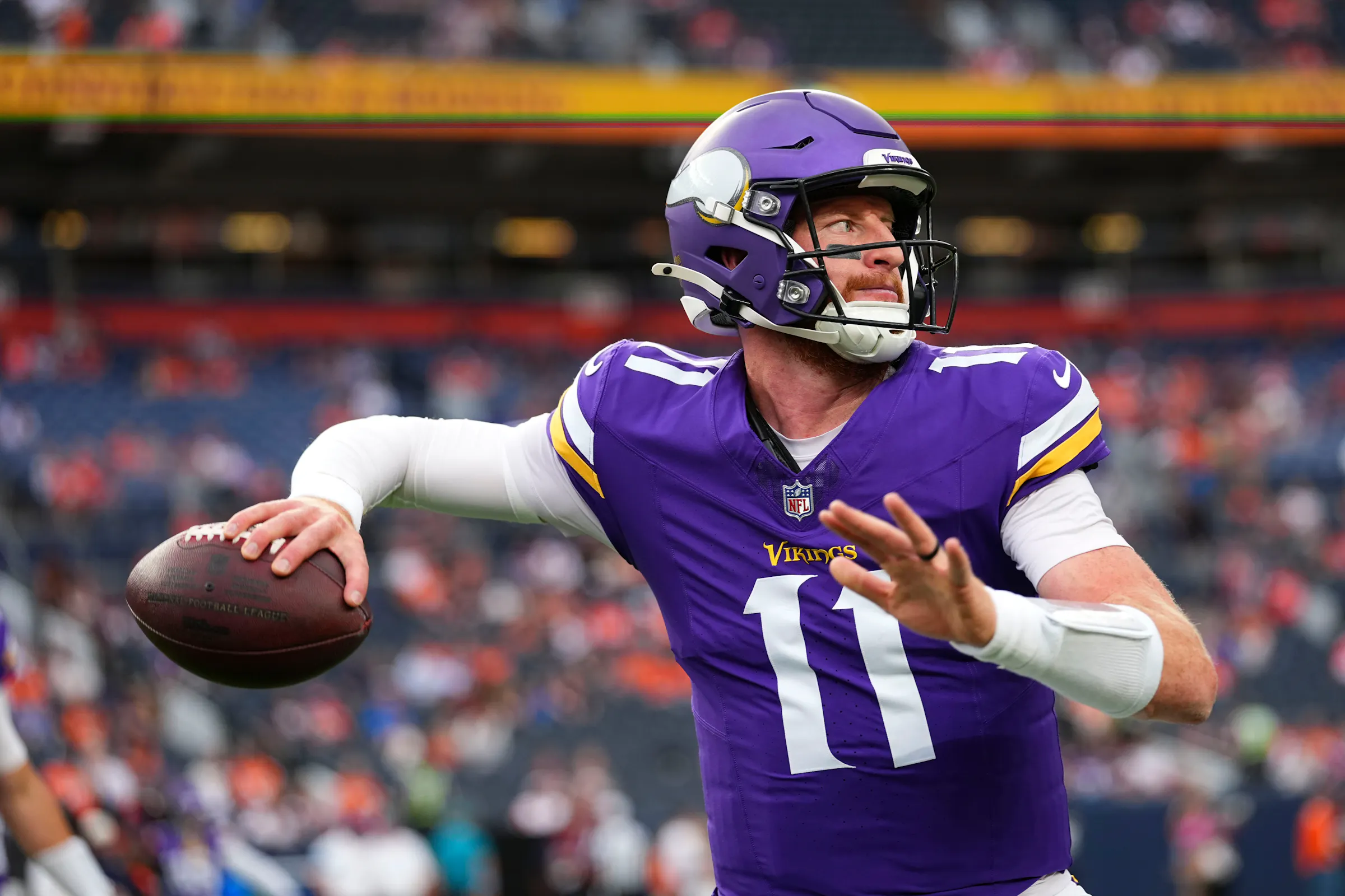 Live: Carson Wentz startet im letzten Vorbereitungsspiel der Vikings ...