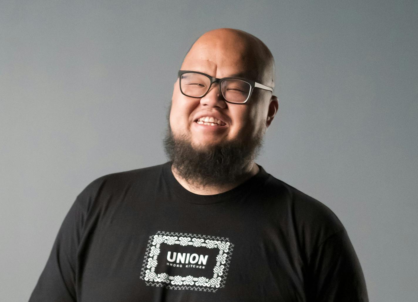 Yia Vang of Union Kitchen. ] GLEN STUBBE &#x2022; glen.stubbe@startribune.com Monday, June 10, 2019 A story on the rising stars in the restaurant world include Yia Vang of Union Kitchen pop up. His portrait is one of 10 in the Taste special section.