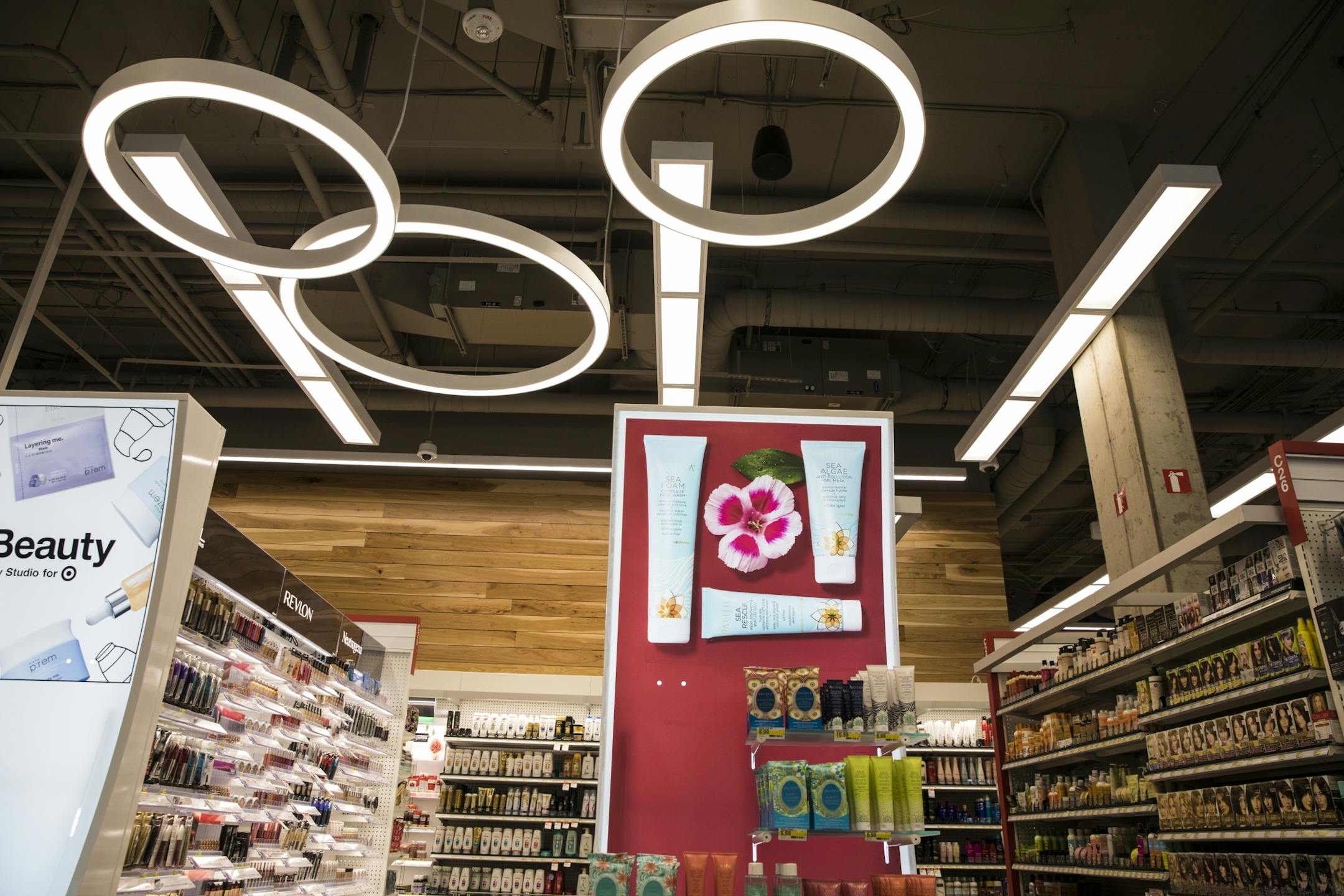 Target's store in Uptown is one of about a dozen new urban stores the retailer is opening this week. The beauty section has special LED lighting for optimal color matching. Photographed on Tuesday, October 17, 2017, in Minneapolis, Minn.
