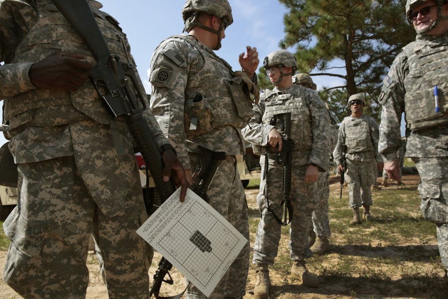 Soldiers training at Ft. Bragg, N.C., in 2014. Both the House and SEnate unanimously passed the "Forever GI Bill."