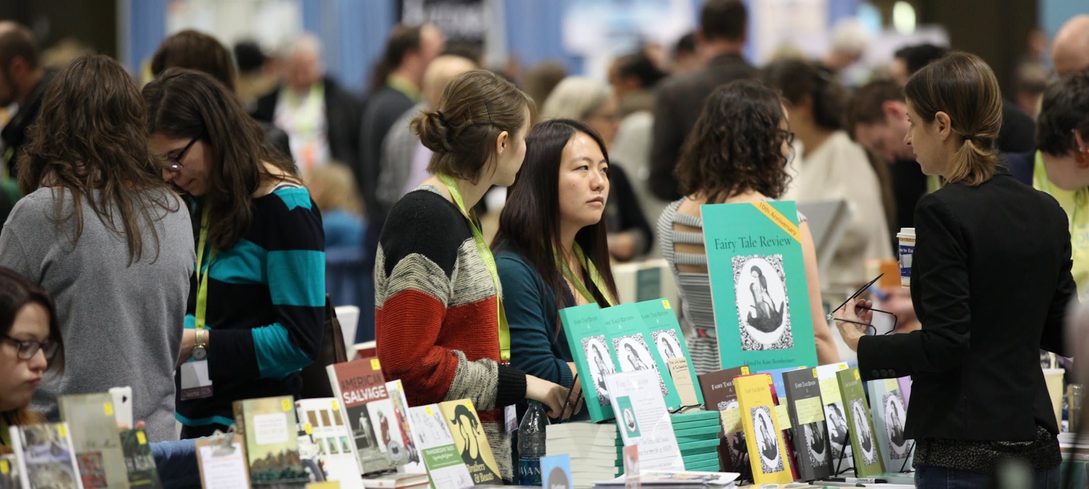 The bookfair in Seattle in 2015. AWP photo by Robb Cohen Photography