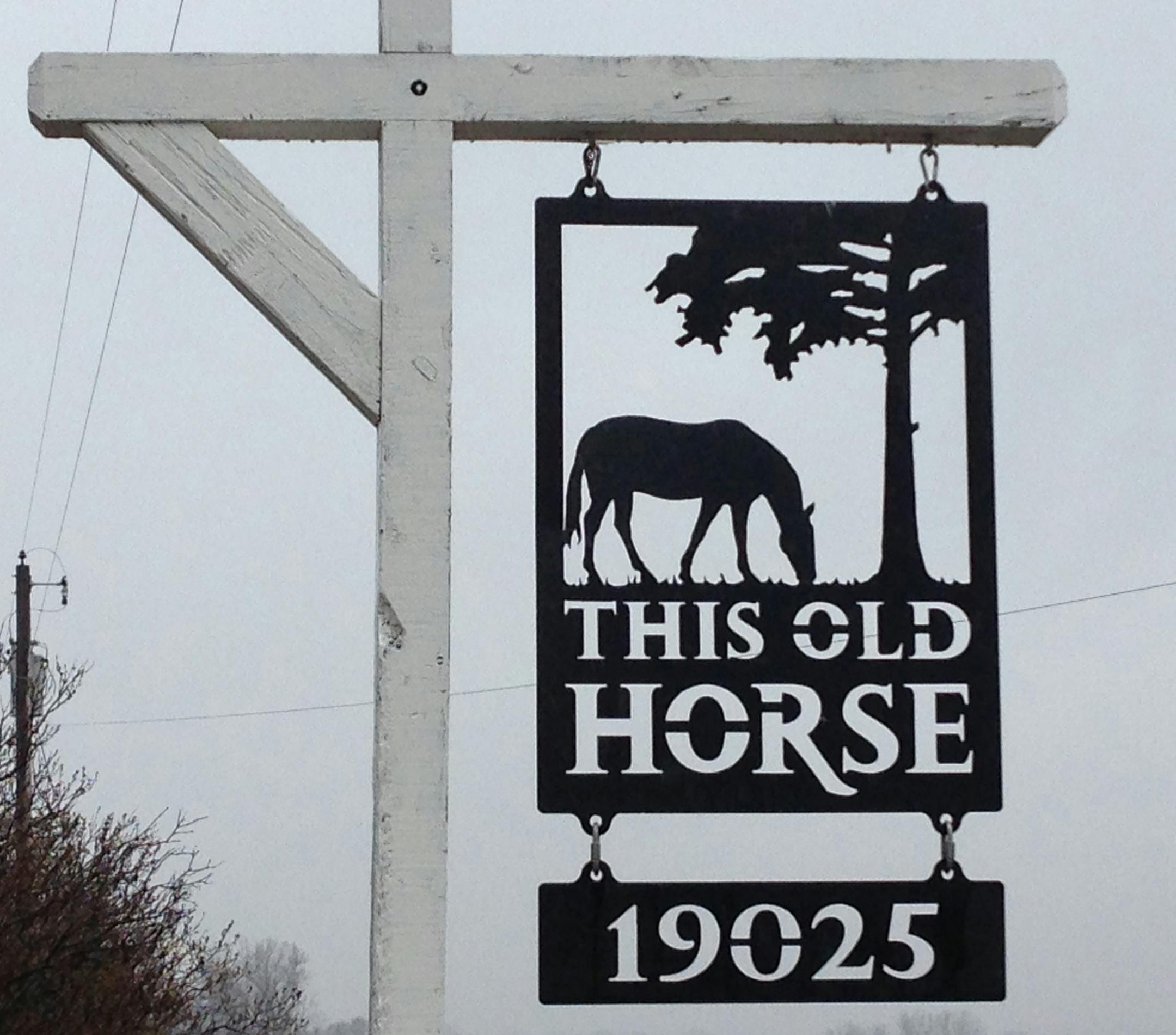 Photo by Pat Pheifer Sign outside Wishbone Ranch.