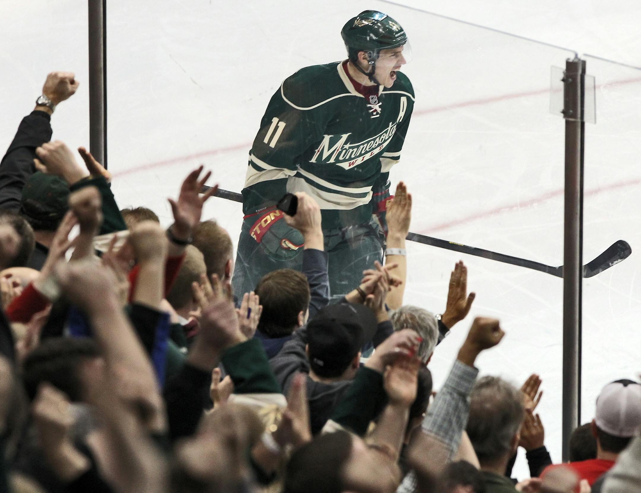 Zach Parise leads the Wild with 15 goals, including a game-tying one in the third period Saturday vs. the Kings, which Minnesota won 4-3 in a shootout.