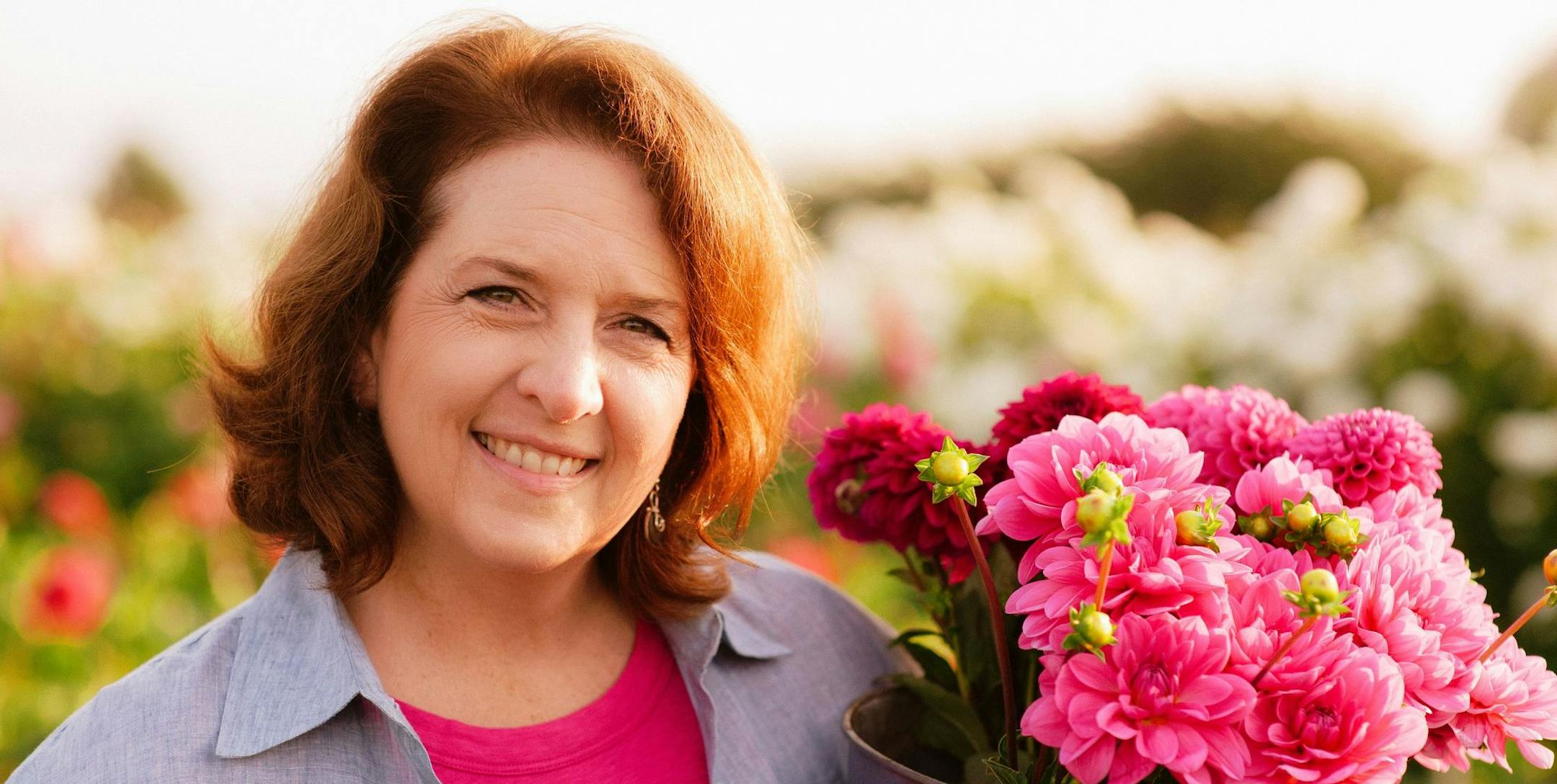 Debra Prinzing willl talk about the Slow Flower Movement at Art in Bloom. Photo Mary Grace Long