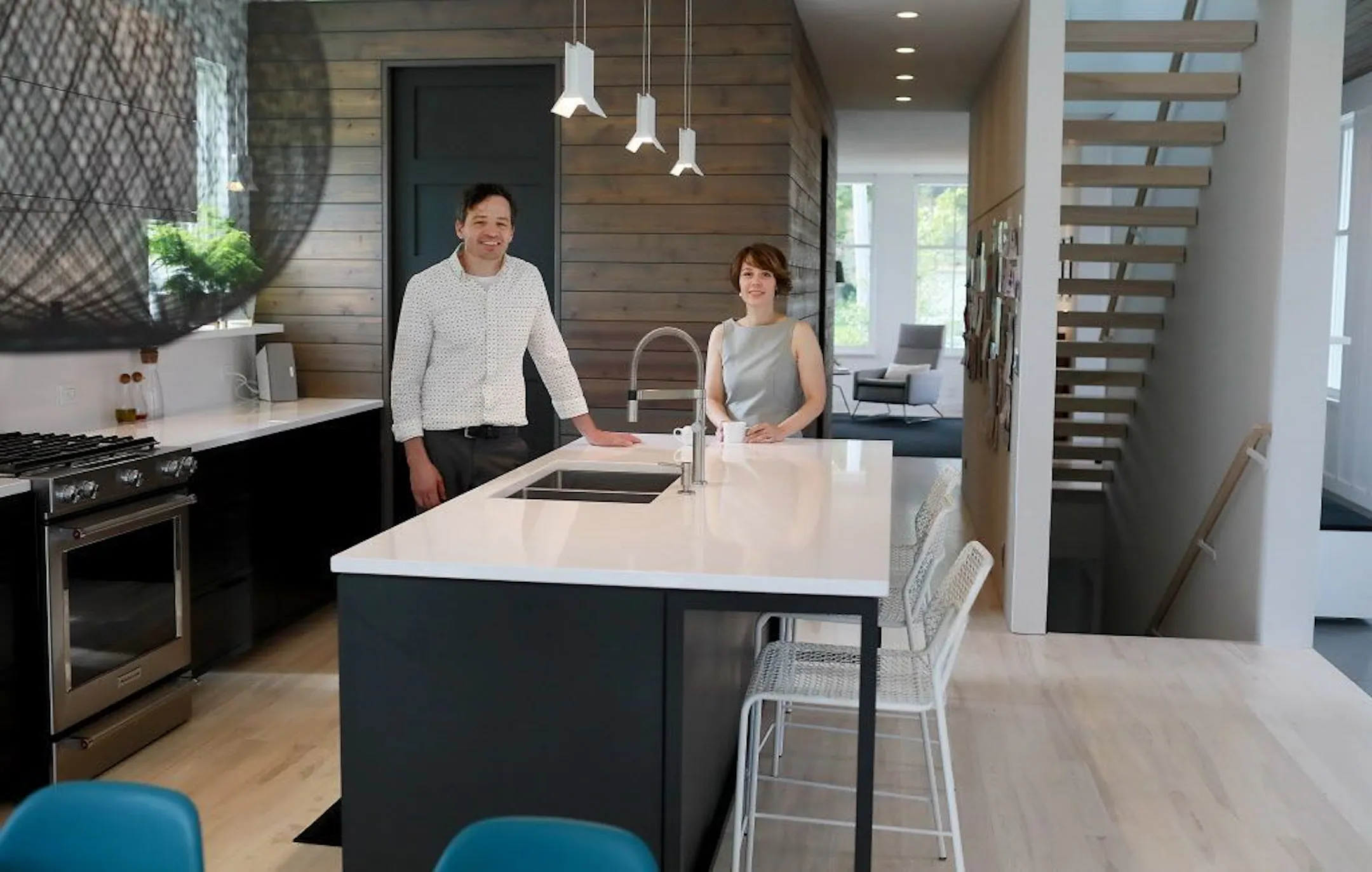 New home in historic Stillwater is modern inside, traditional outside