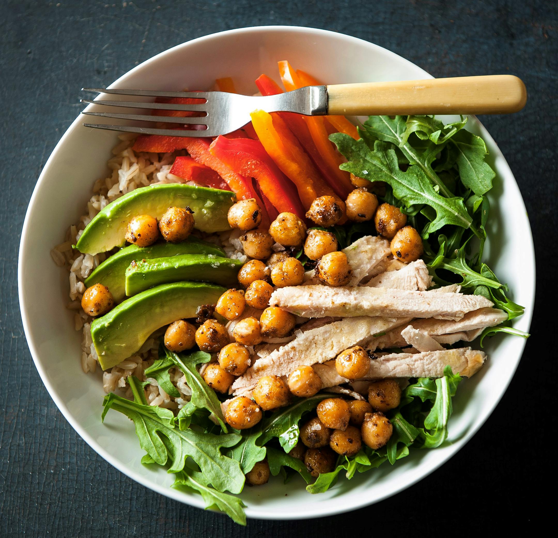 Composed salads offer the taste of green we're craving. Recipe by Beth Dooley, photo by Mette Nielsen, Special to the Star Tribune