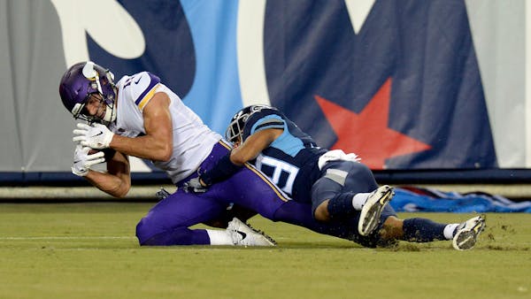 Rookie wide receiver Brandon Zylstra is one of several younger players who made the Vikings' 53-man roster with a plan to develop them. Twenty-eight p