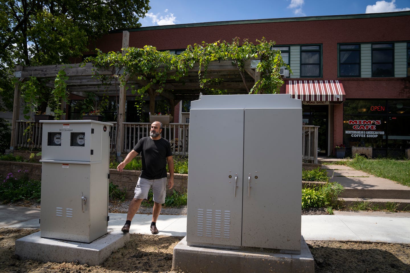 St. Paul officials respond to cafe owner's plea, move electrical boxes