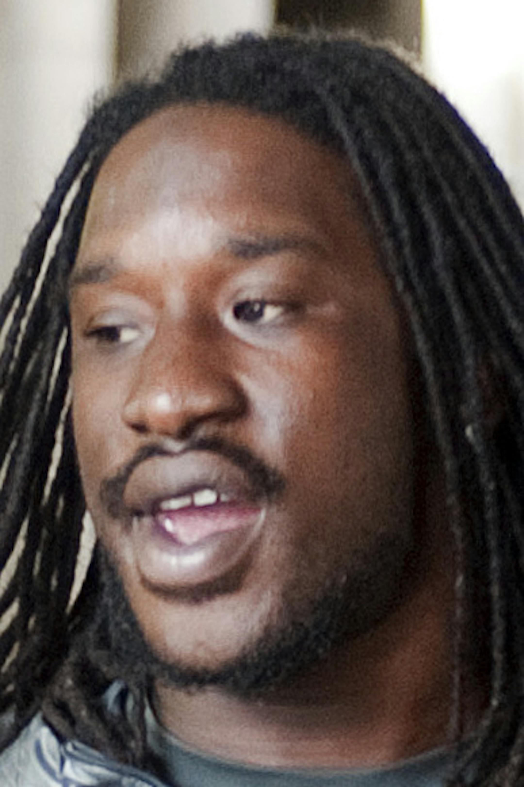 Missouri's Markus Golden greets fans as he enters Memorial Stadium prior to the start of an NCAA college football game against Indiana, Saturday, Sept. 20, 2014, in Columbia, Mo. (AP Photo/L.G. Patterson) ORG XMIT: MOLG102