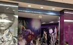 A view of the new Prince-themed exhibit at Mall of America.