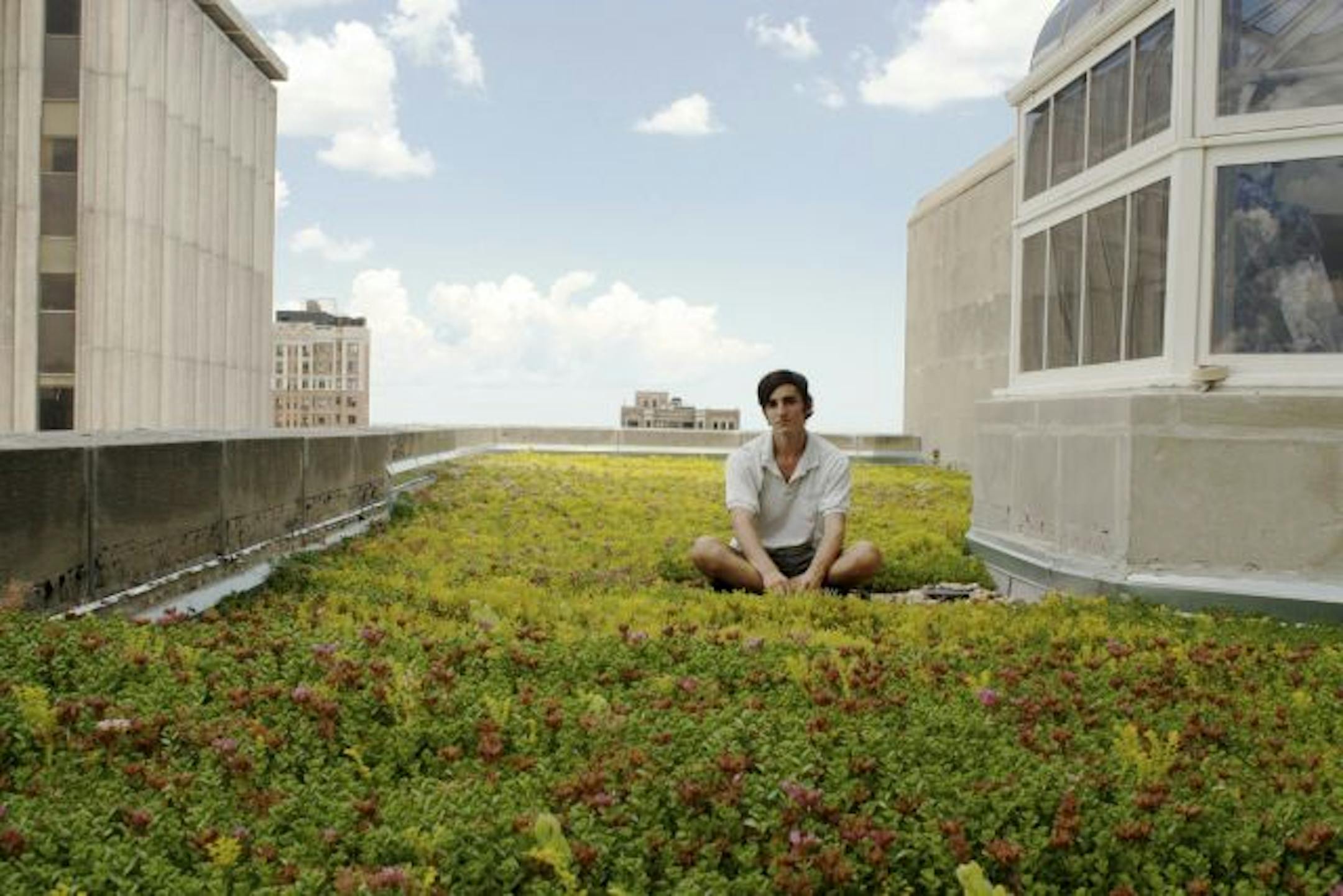 Colin Caulfield, aka young Man, posted a Deerhunter cover on YouTube that caught the band's attention.