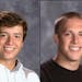 Johnny Price, 18, left, and Jake Flynn, 17, were killed in a crash.
