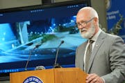 Minnesota Department of Public Safety Commissioner Bob Jacobson spoke about the State Patrol shooting death of Ricky Cobb II at a news conference Aug.