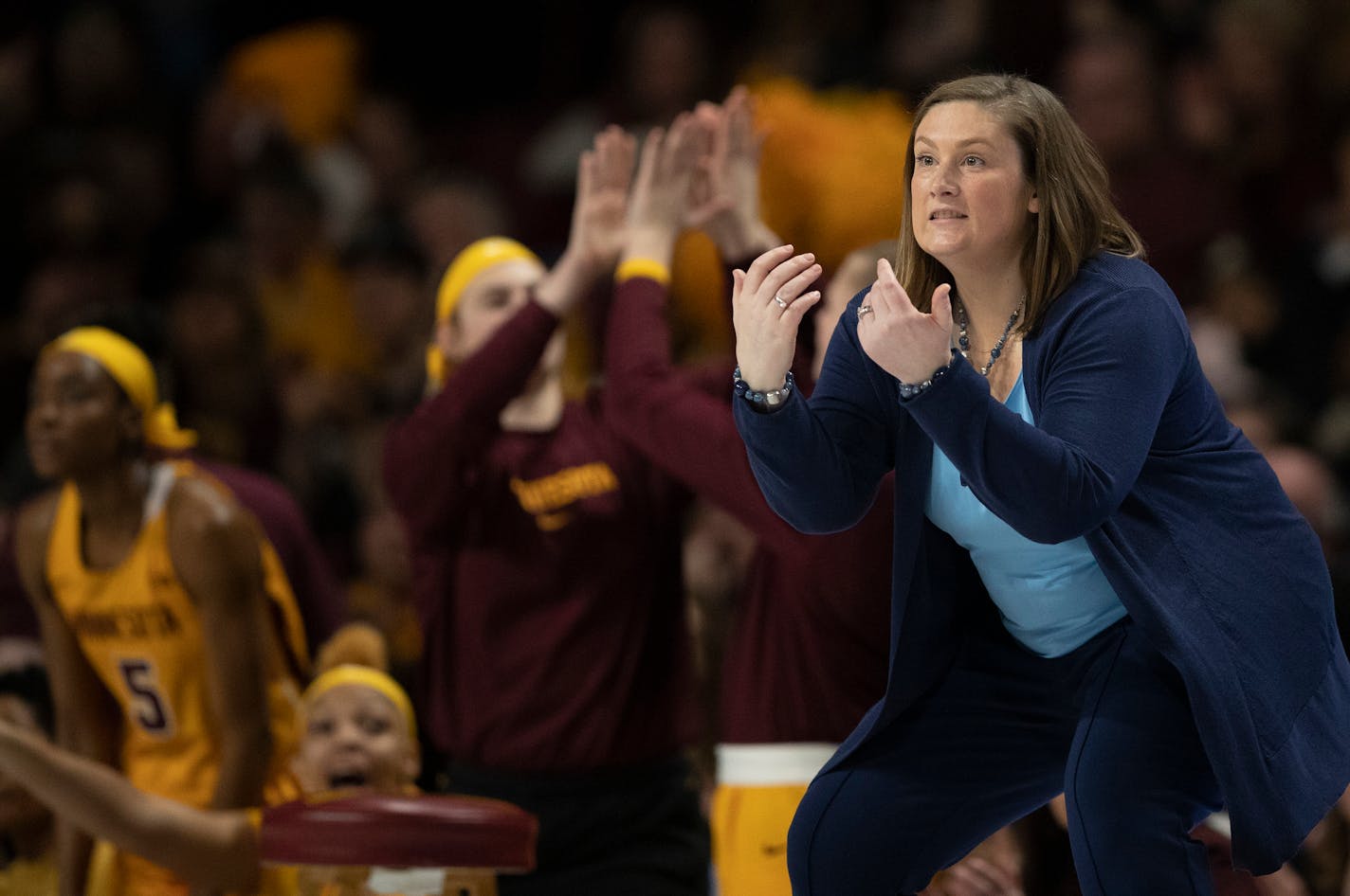 If it were her decision, Gophers women's basketball coach Lindsay Whalen would have the Big Ten play a conference-only schedule this season because of COVID-19 concerns.