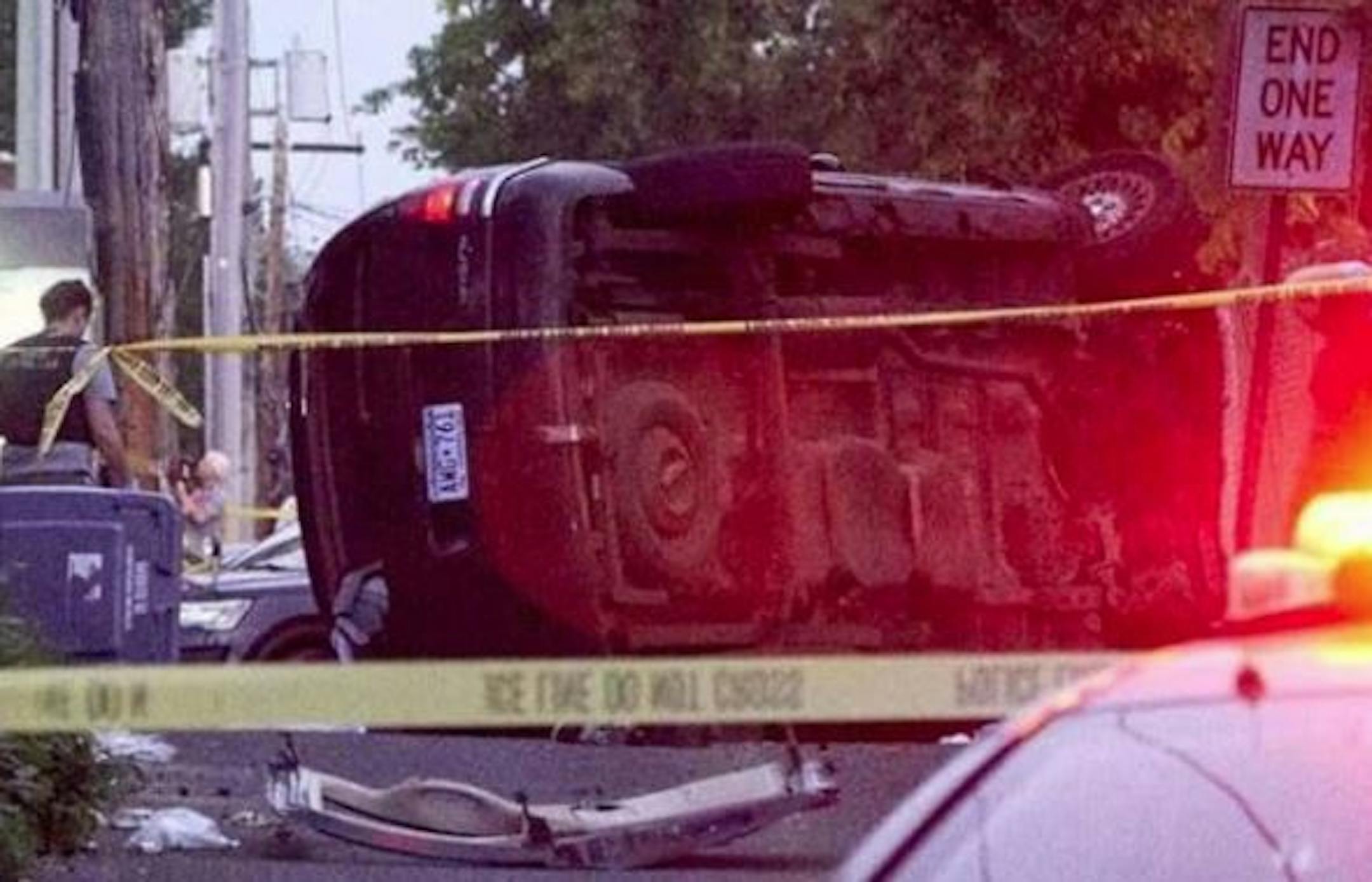This north Minneapolis crash in June 2018 left two people dead.