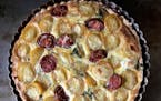 Rick Nelson • Star Tribune Make the most of late-season tomatoes with a homemde tart.