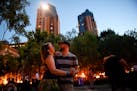 Ashley and Samuel Solsrud-Beckman danced in Mears Park on a Thursday night in 2017.