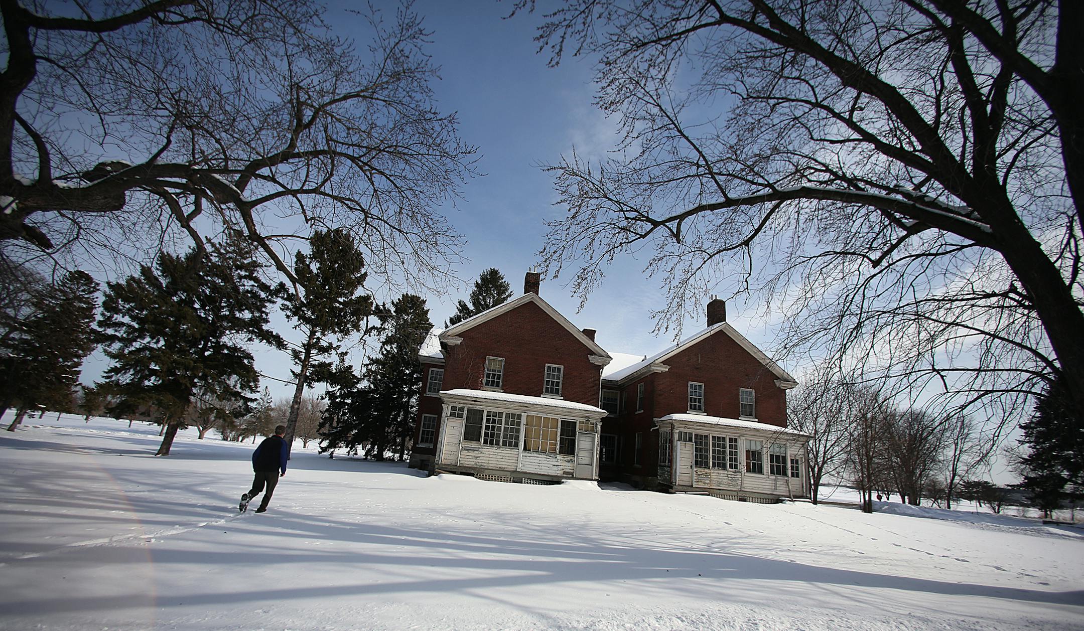 The old naval control shipping officers (NCSO) quarters once housed military families at Fort Snelling and will house homeless veterans in the future.