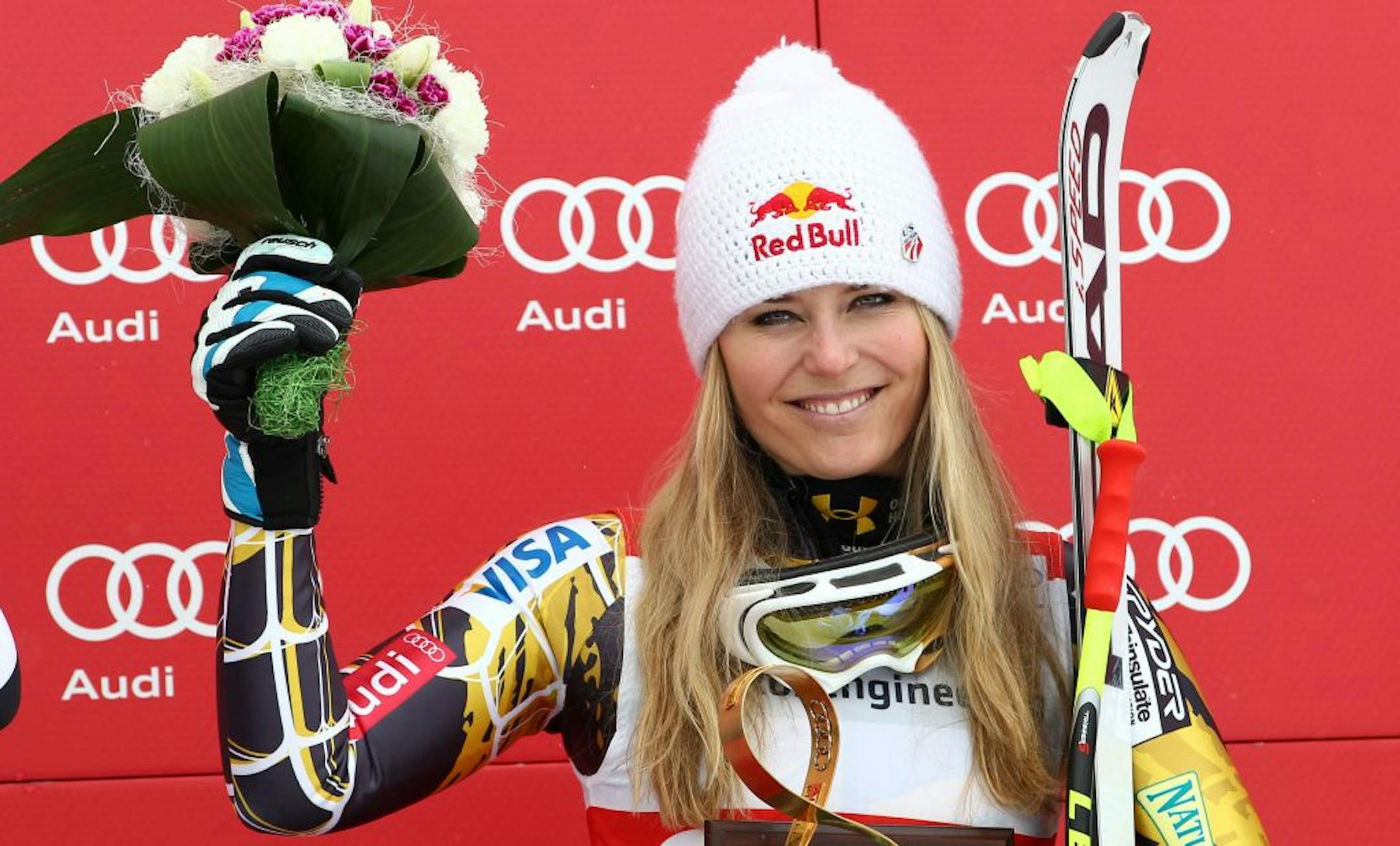 Lindsey Vonn said she knows Tim Tebow's brother, not the QB himself.