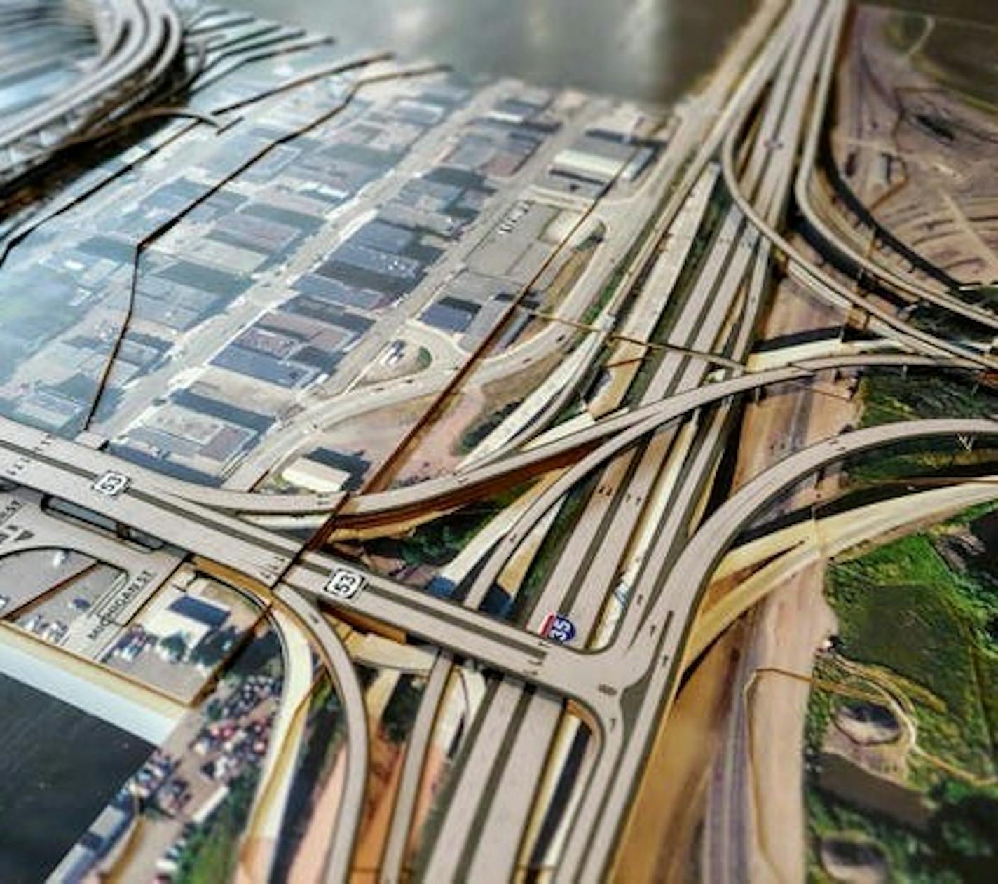 Parts of the Twin Ports Interchange project, also called the "Can of Worms," have been delayed to 2027 and 2028 for lack of funds.