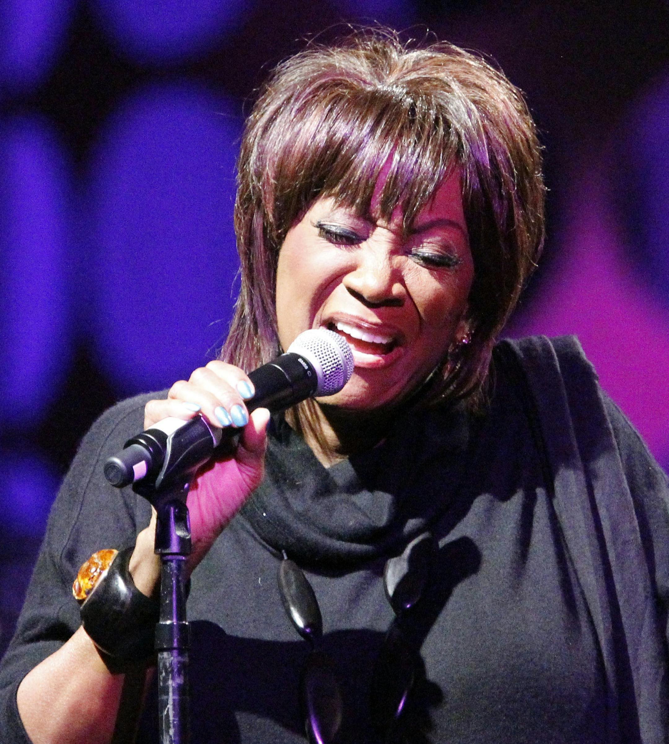Patti LaBelle performs during The Message in the Music concert in conjunction with the dedication of the Martin Luther King Jr. Memorial in Washington, Thursday, Aug. 25, 2011. (AP Photo/Ann Heisenfelt)
