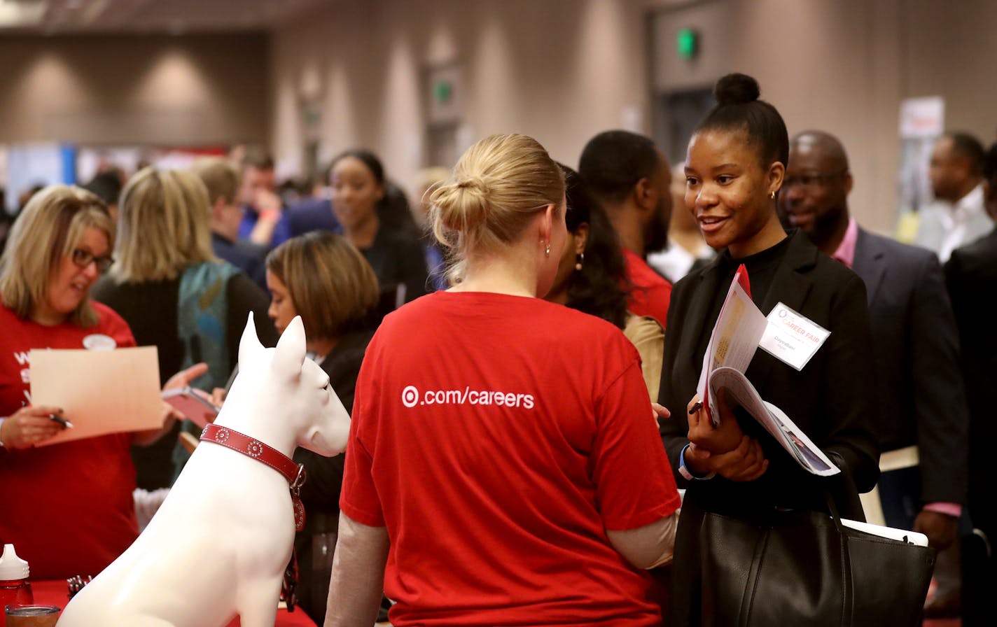 Target representatives participated in the fall 2019 People of Color Career Fair at the Minneapolis Convention Center.