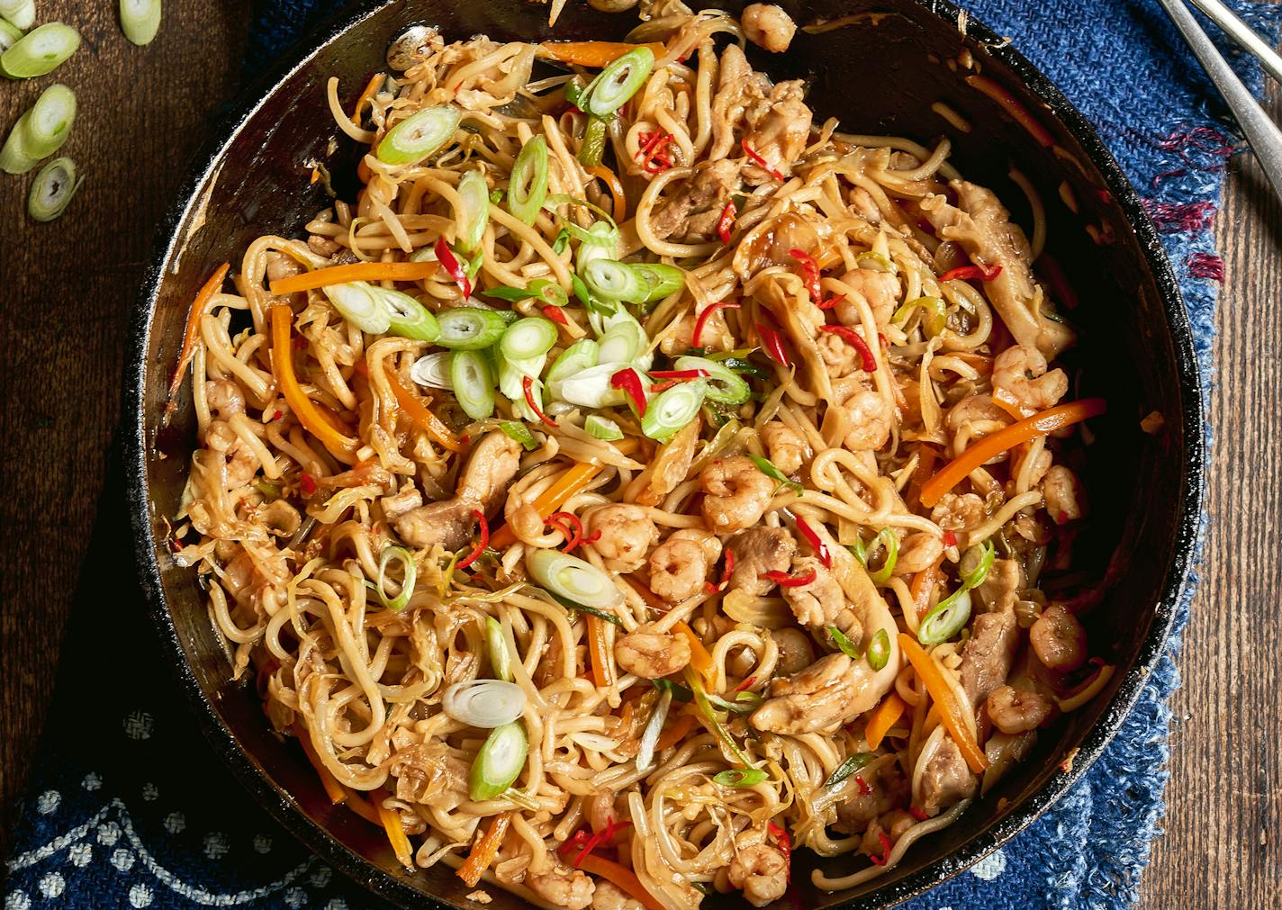 Special Chow Mein from "The Slimming Foodie in One," by Pip Payne (Aster, 2022). Photo: Chris Terry