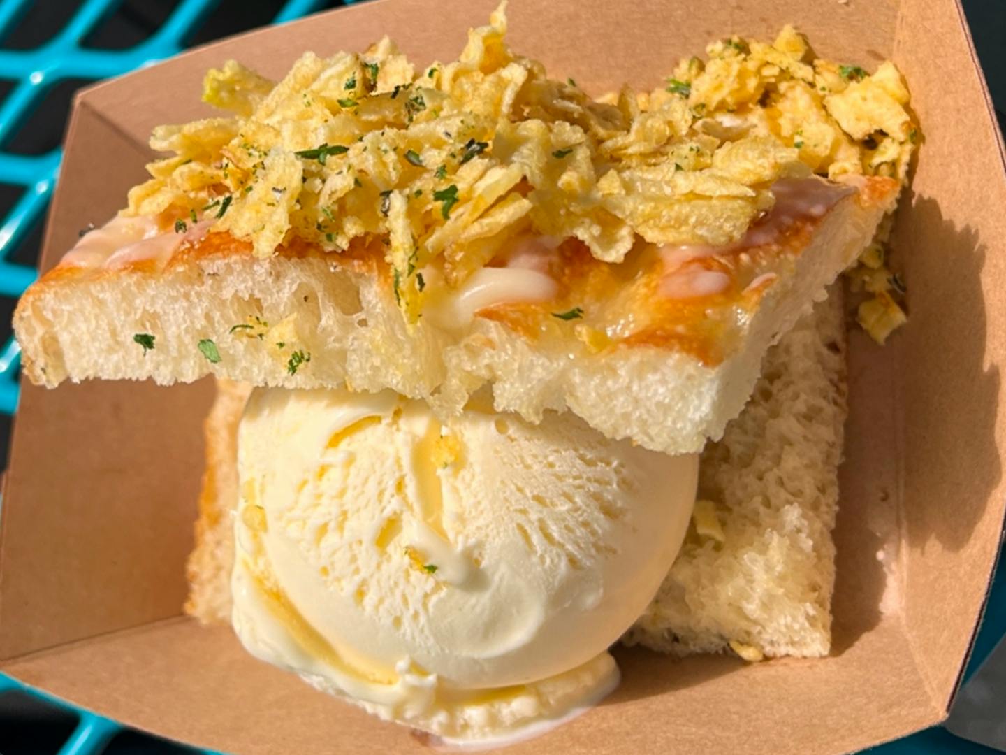 Patata Frita Focacciawich from West End Creamery.