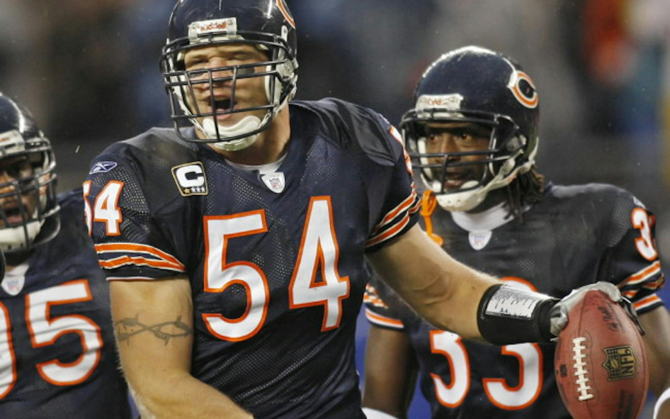 Bears linebacker Brian Urlacher