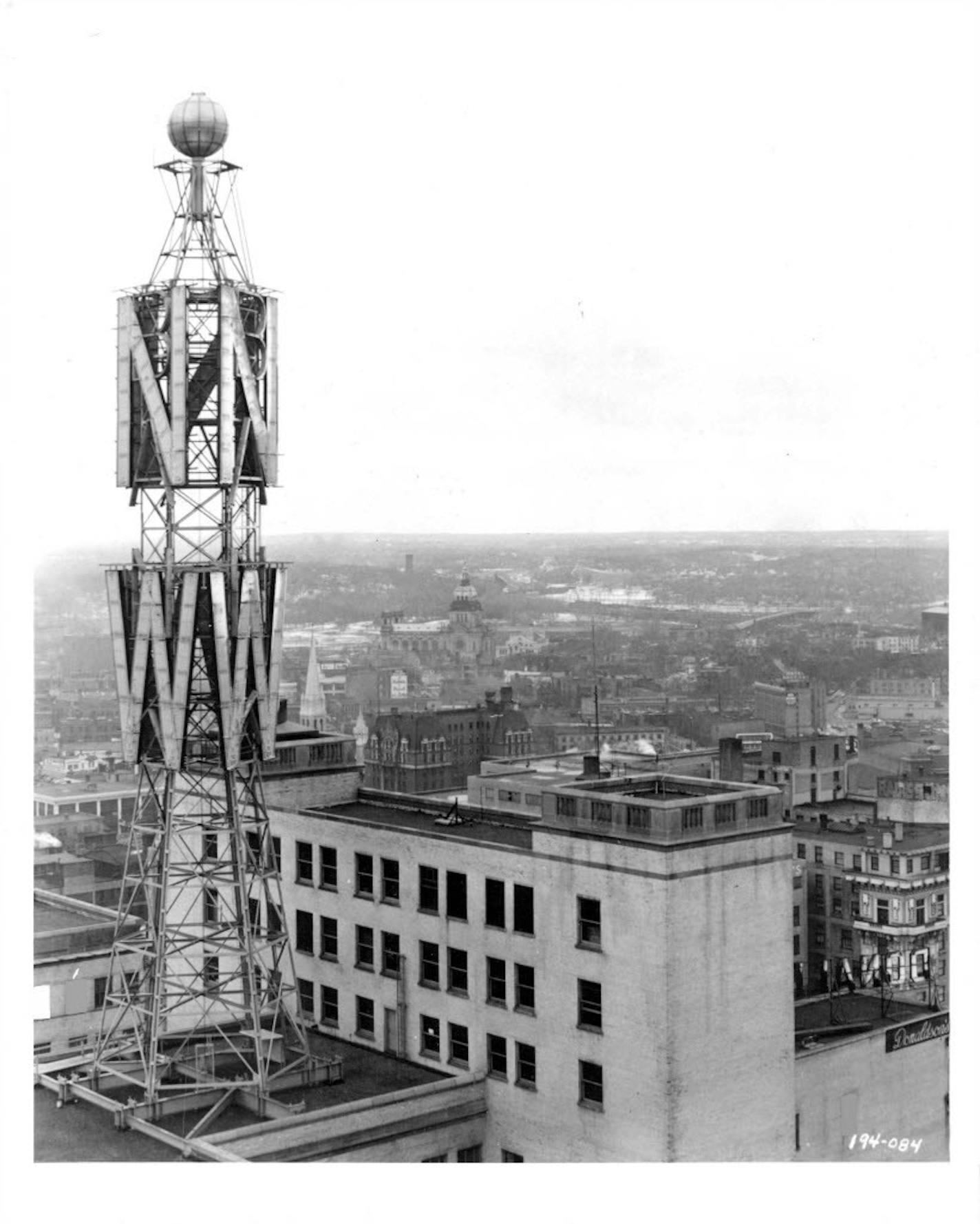 The Weatherball issued forecasts from atop the Northwestern National Bank building in Minneapolis for decades. A model of it is now displayed in Wells Fargo Center.