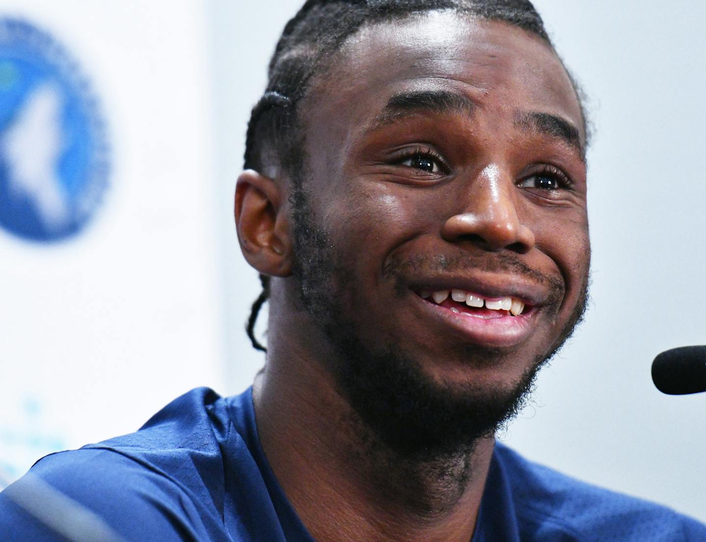 ] MARK VANCLEAVE &#xef; mark.vancleave@startribune.com * The Timberwolves announced that star Andrew Wiggins signed a $148 million contract that will keep him obligated to the Timberwolves through 2023 on Wednesday, Oct. 11, 2017 in Minneapolis.