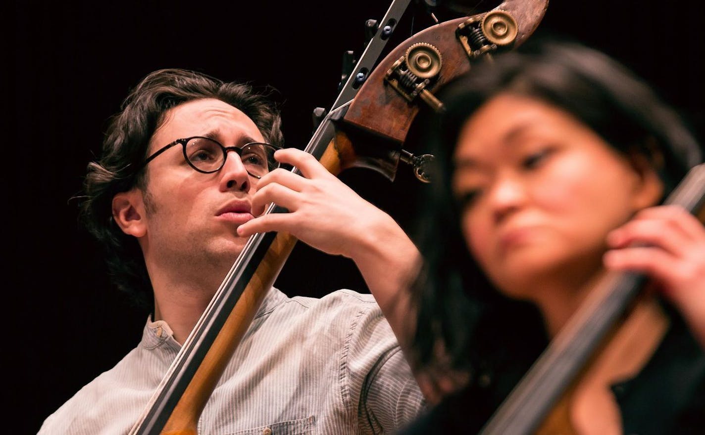 SPCO principal bassist Zachary Cohen.