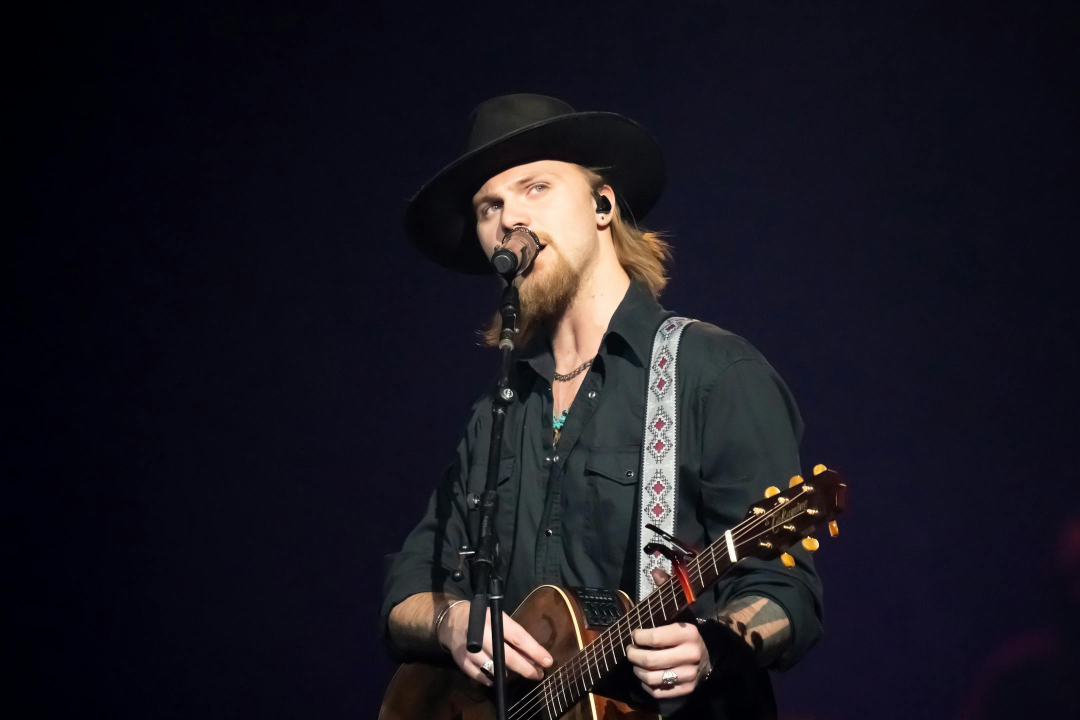 Jackson Dean was the opening act for Blake Shelton's Back to the Honky Tonk Tour.