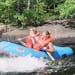 The Wolf River in northeastern Wisconsin is famous for great whitewater rafting, especially on the 37-mile upper reach..