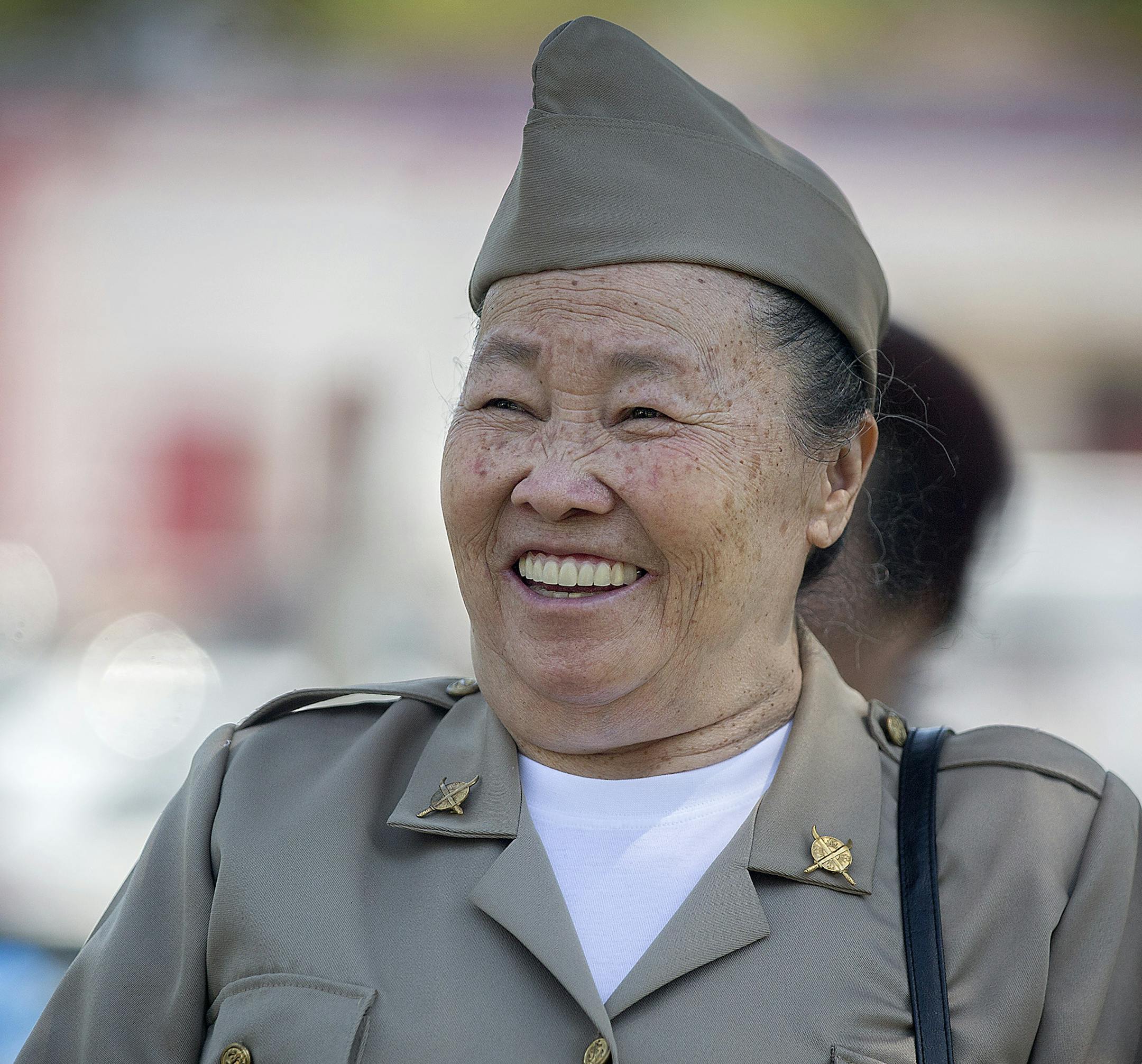 Vietnam Veteran Ying Yang, 81, joined other Hmong-American Veterans for a farewell press conference, Friday, May 12, 2017 in St. Paul, MN. ] ELIZABETH FLORES ï liz.flores@startribune.com