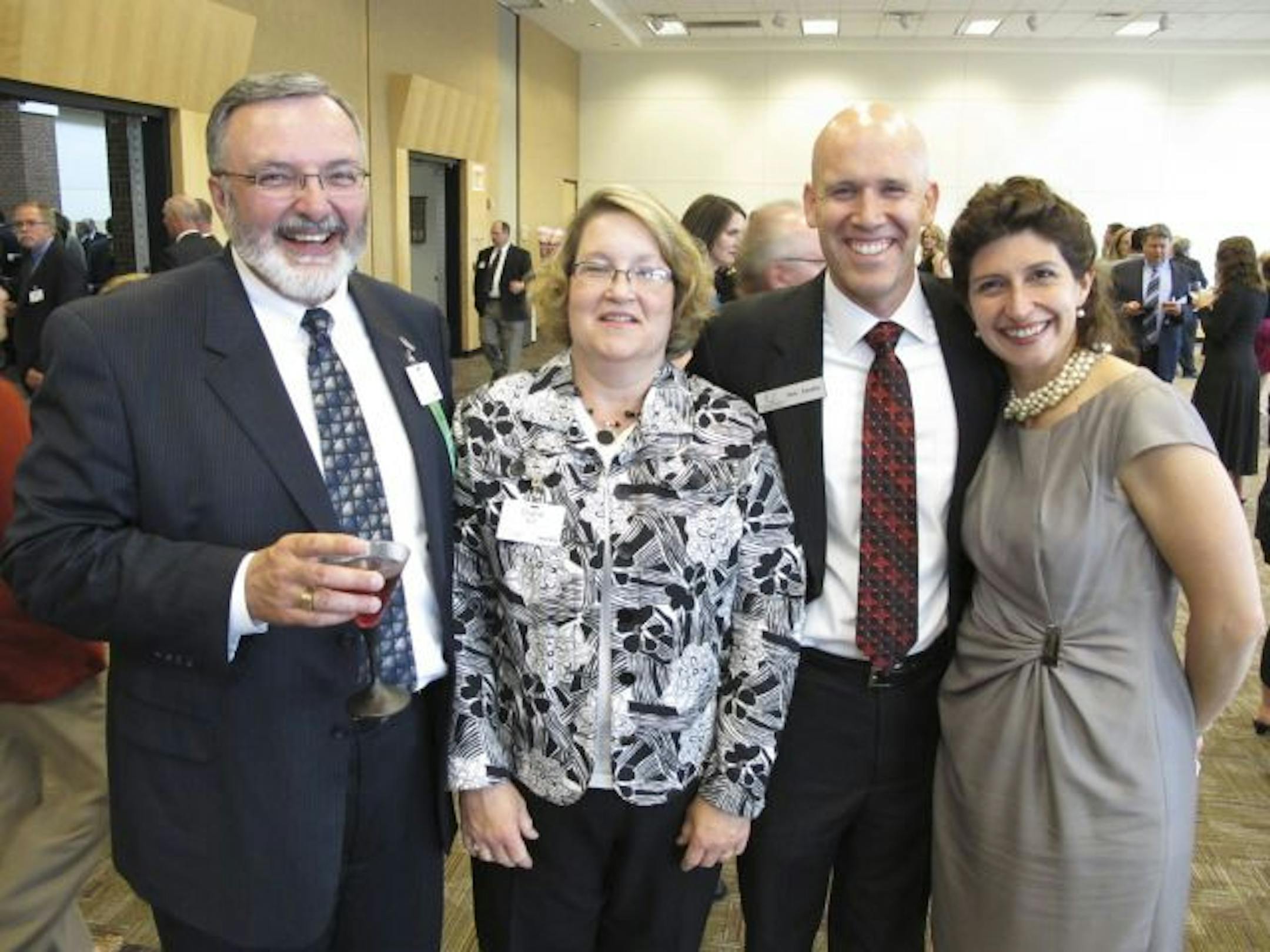 Mike Witt, Diane Witt, Rob Zeaske and Jessica Zeaske.